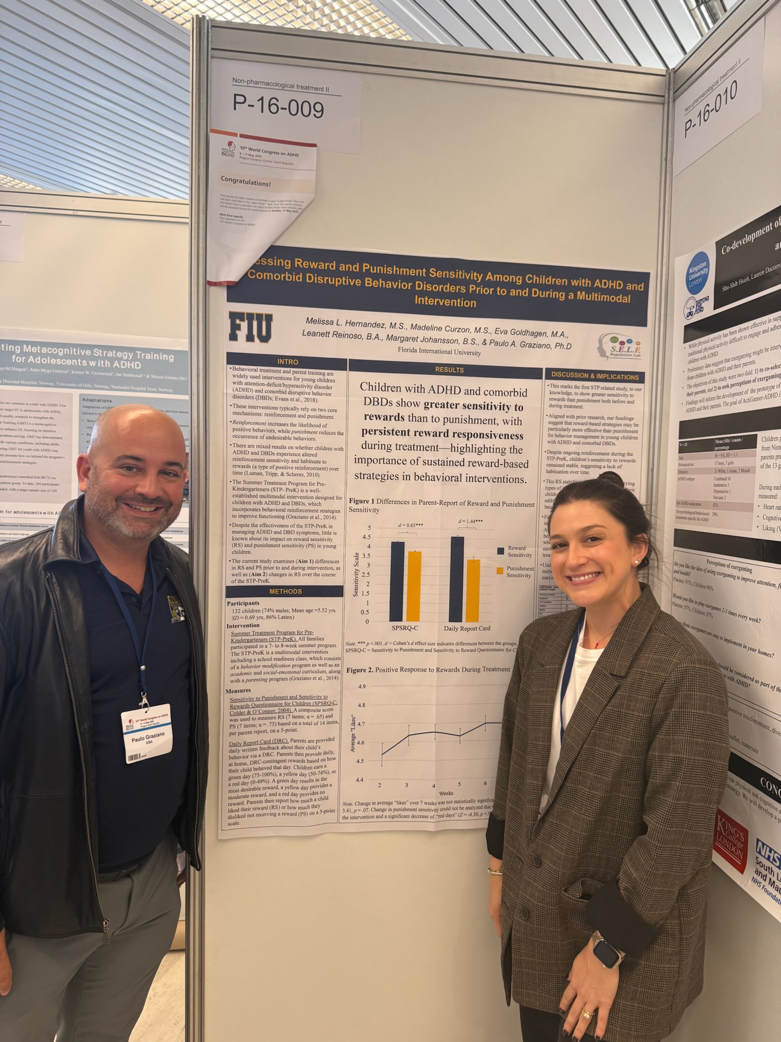 Dr. G and Mel at the ADHD Congress 2025