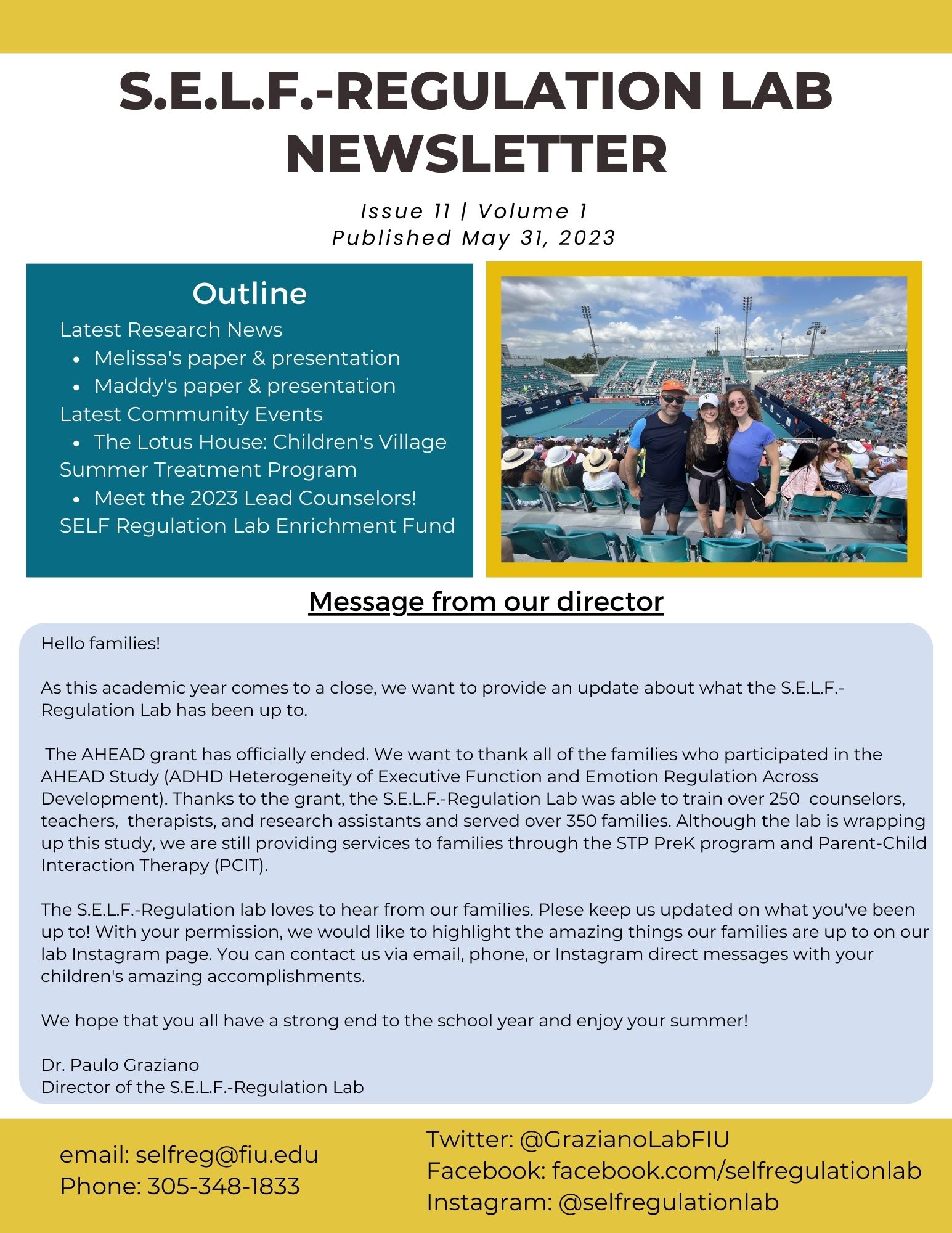 The first page of the May 2022 newsletter. Click the link on this page for the full newsletter.